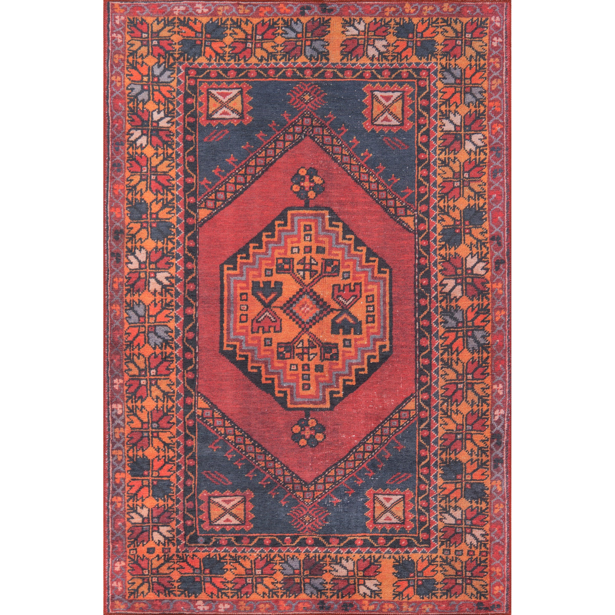 Momeni Afshar Afs16 Red  85 Inch  X 12