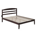 Warren, Solid Wood Platform Bed, Queen, Espresso
