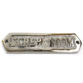 Chrome Plated Sign  Inch Screw Room Inch