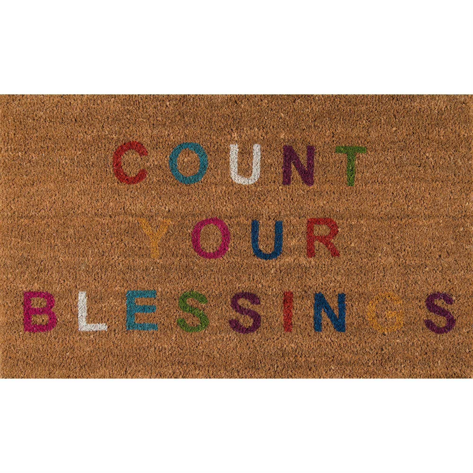 Novogratz Aloha Alo-5 Multi Count Your Blessings 1'6' X 2'6'