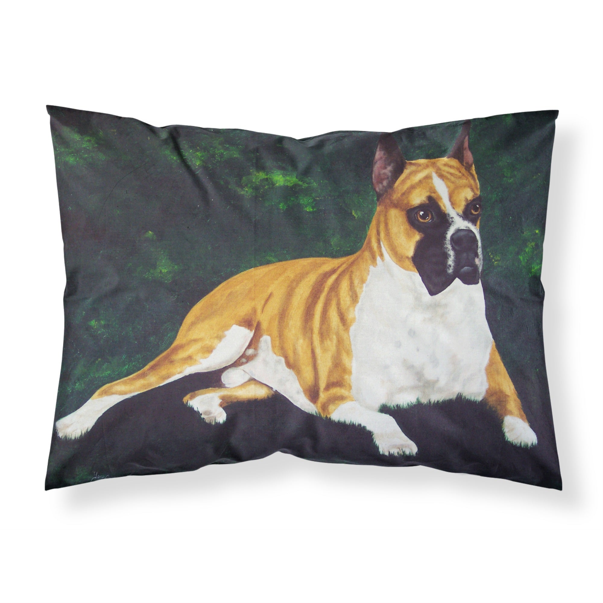 'Caroline'S Treasures Dempsey Boxer Fabric Standard Pillowcase Amb1064Pillowcase, Multicolor'