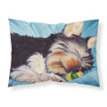 'Caroline'S Treasures Naptime Yorkie Yorkshire Terrier Fabric Standard Pillowcase Amb1075Pillowcase, Multicolor'