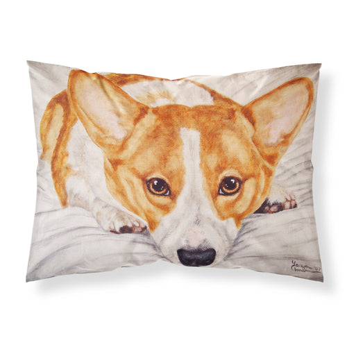 'Caroline'S Treasures ''Fiona Corgi'' Printed, Polyester Envelope Closure Pillowcase, Standard, Multicolor'
