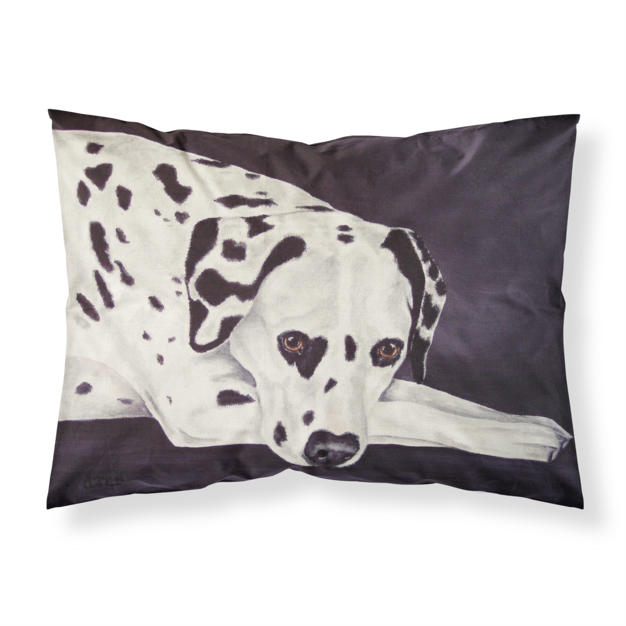 'Caroline'S Treasures Dal Dalmatian Fabric Standard Pillowcase Amb1193Pillowcase, Multicolor'
