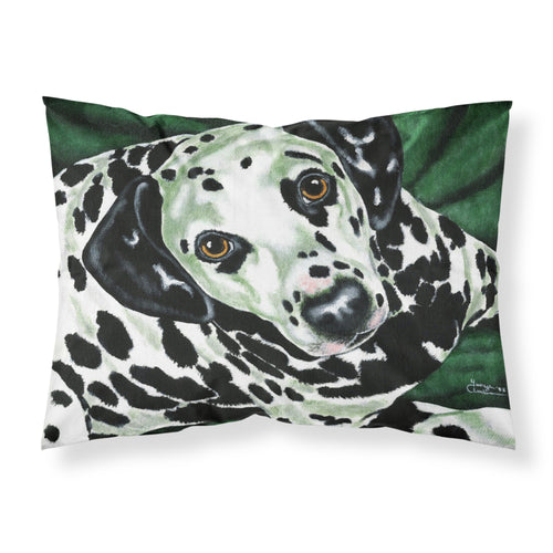 'Caroline'S Treasures Emerald Beauty Dalmatian Fabric Standard Pillowcase Amb1359Pillowcase, Multicolor'