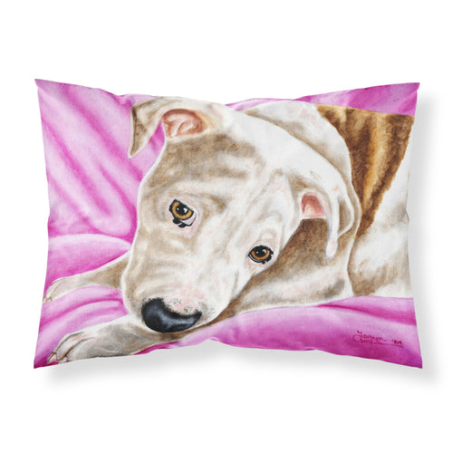 'Caroline'S Treasures Dream Girl Pit Bull Fabric Standard Pillowcase Amb1413Pillowcase, Multicolor'