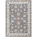 Momeni Anatolia Ana8 Charcoal  23 Inch  X 76 Inch  Runner