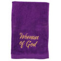 Swanson christian Supply 163124 TowelPastorWoman of god  Purple with gold