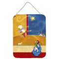 Carolines Treasures Contemporary Nativity Christmas Wall or Door Hanging Prints APH5626DS1216 16H x 12W Multicolor