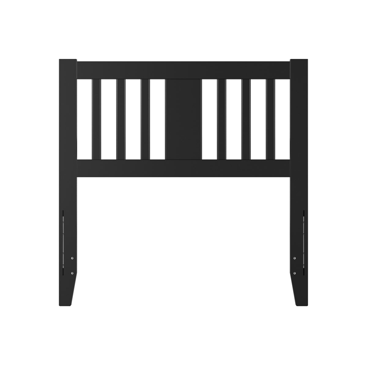 Finley Twin Slatted Headboard In Black