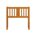 Finley Twin Slatted Headboard In Light Toffee