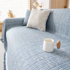 Couch Cover Blanket Couch Covers for Most Shape Sofas Washable Durable Sofa Throw Cover with Tassels