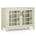 Connaught SOLID WOOD 46 in Wide Low Storage Cabinet
