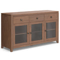 Cosmopolitan SOLID WOOD 54 in Wide Sideboard Buffet