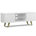 Lowry TV Media Stand in White