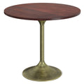 Radford SOLID MANGO WOOD and Metal 36 in Wide Round Dining Table
