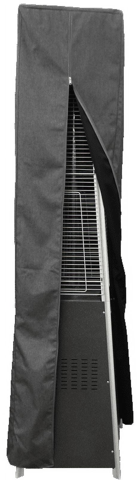 Az Patio Heaters Chc-Sgt-G Square Glass Tube Patio Heater Commercial Cover  Grey