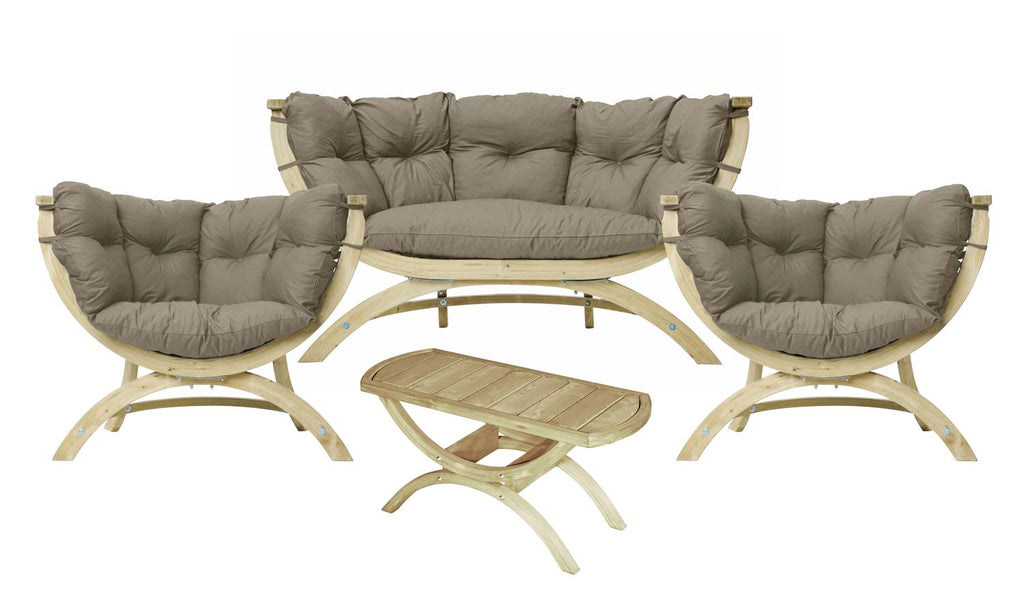 Amazonas Garden Lounge 4 Pcs. Set Siena