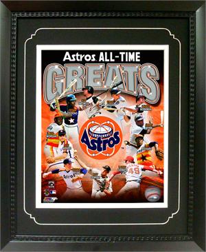 11X14 Deluxe Frame  Houston Astros Greats
