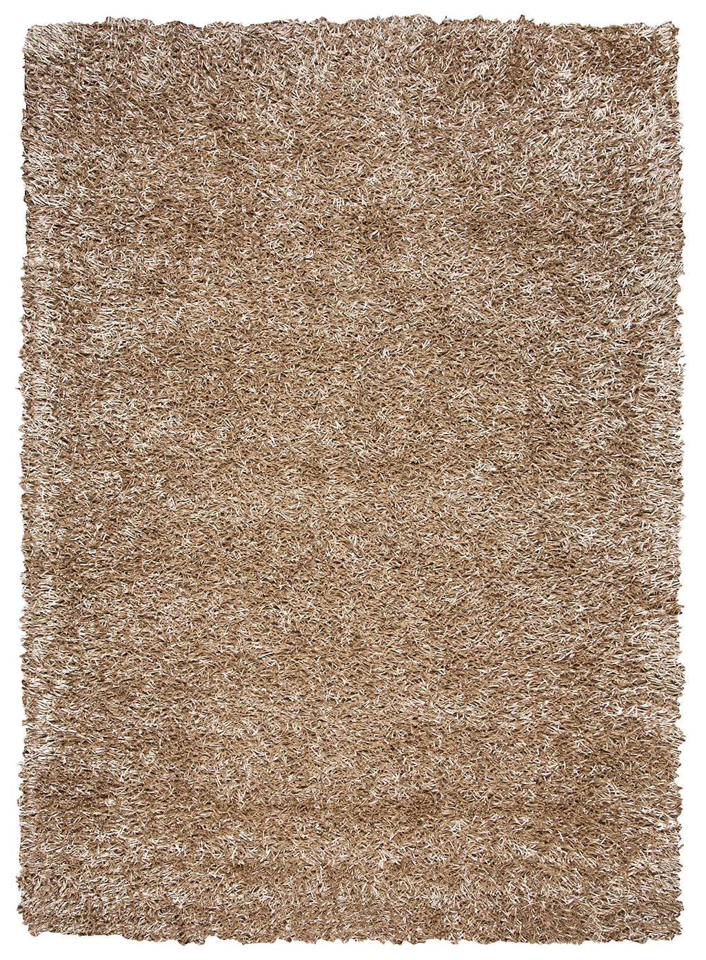 Rizzy Home | Km2318 | Kempton Collection | Polyester Area Rug | 5' X 7' | Tan Solid