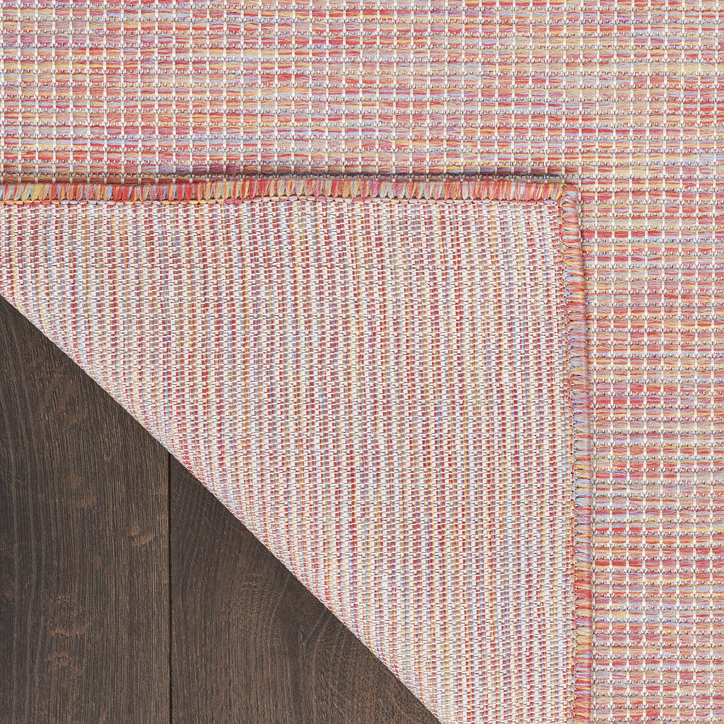 Nourison Positano Indoor/Outdoor Rainbow 4' X 6' Area Rug, Easy Cleaning, Non Shedding, Bed Room, Living Room, Dining Room, Backyard, Deck, Patio (4X6)