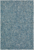 Addison Rugs Winslow Awn31 Blue 3’6" X 5’6" Rectangle Soft Wool Blend Area Rug, Durable, Handmade, Bedroom, Family Room, Living Room, Dining Room, Kitchen Rug