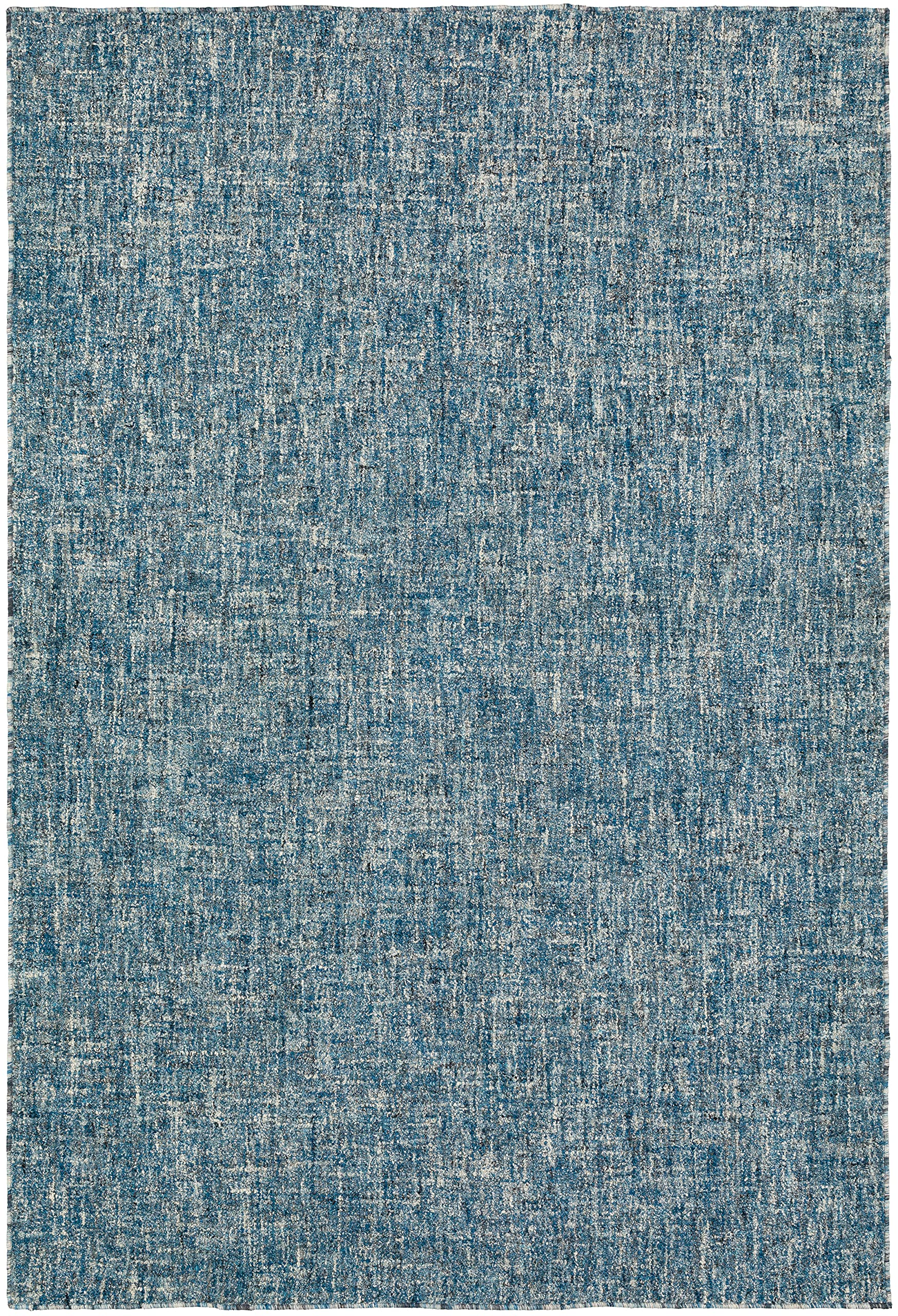 Addison Rugs Winslow Awn31 Blue 3’6" X 5’6" Rectangle Soft Wool Blend Area Rug, Durable, Handmade, Bedroom, Family Room, Living Room, Dining Room, Kitchen Rug
