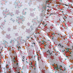 Betsey Johnson - Twin Bed Sheets, Soft & Lightweight Bedding, Fade & Wrinkle Resistant (Fall Foliage Pink, Twin)