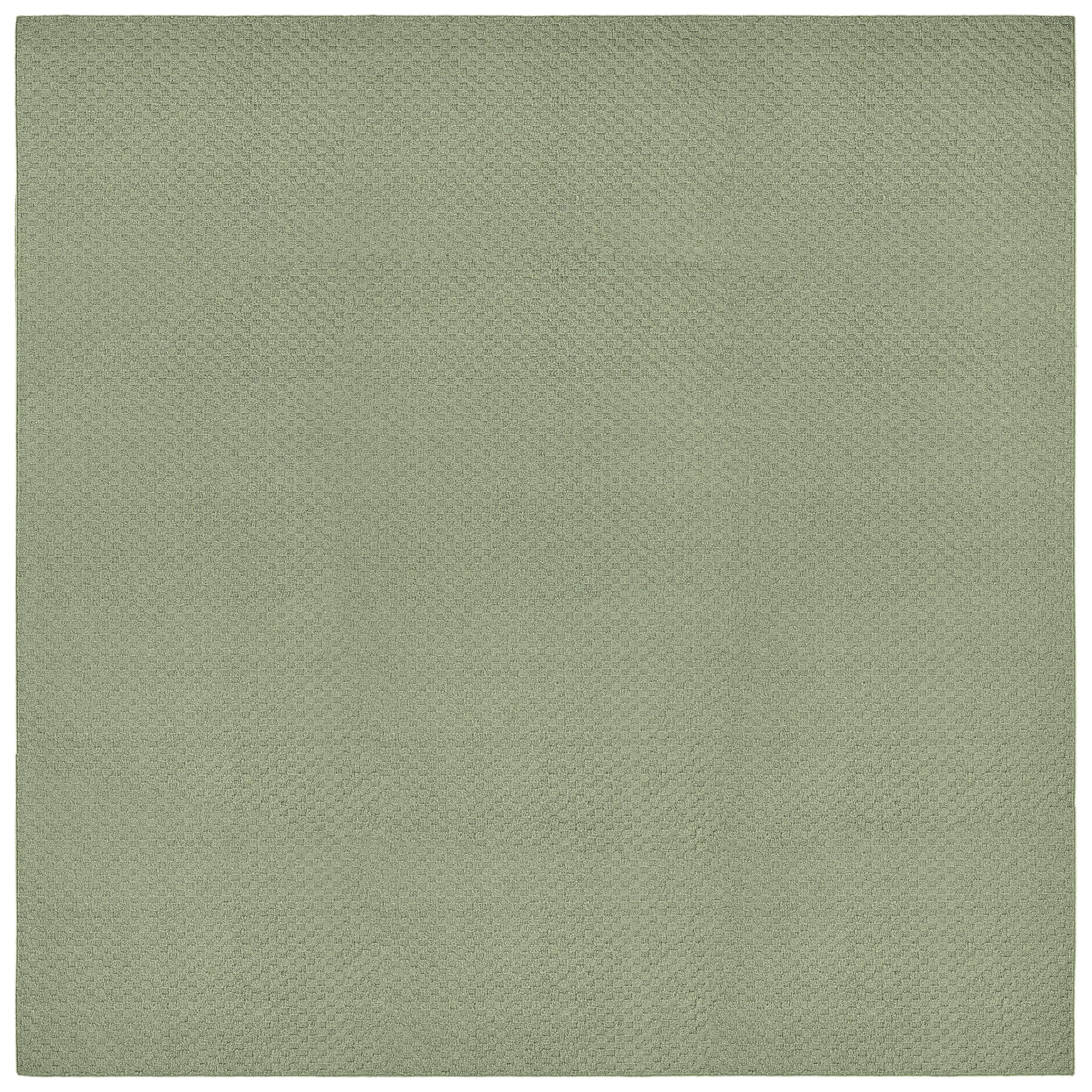 Garland Rug Town Square Sage 12 x 12 Square Stain Resistant Indoor Area Rug