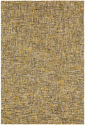 Addison Rugs Winslow Awn31 Gold 8’ X 10’ Rectangle Soft Wool Blend Area Rug, Durable, Handmade, Bedroom, Family Room, Living Room, Dining Room, Kitchen Rug