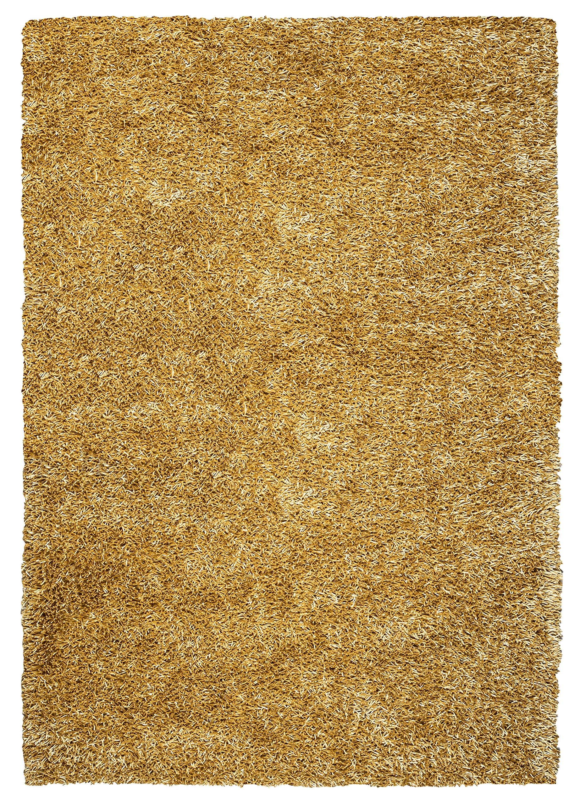 Rizzy Home | Km2315 | Kempton Collection | Polyester Area Rug | 3' Round | Khaki Solid
