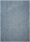 SAFAVIEH Courtyard Collection Area Rug - 8 x 11, Navy & Grey, Non-Shedding & Easy Care, Indoor/Outdoor & Washable-Ideal for Pa