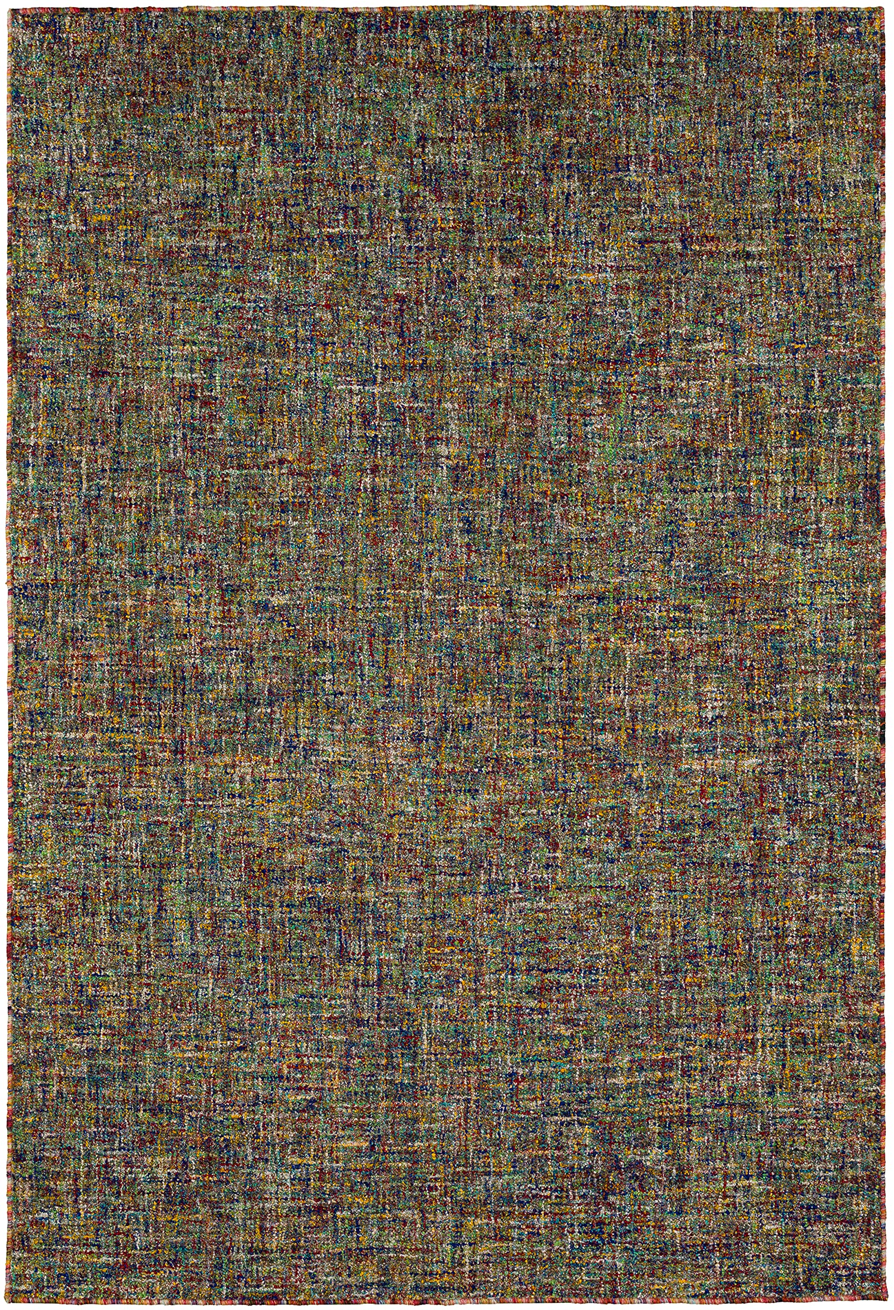 Addison Rugs Winslow Awn31 Multi 8’ X 10’ Rectangle Soft Wool Blend Area Rug, Durable, Handmade, Bedroom, Family Room, Living Room, Dining Room, Kitchen Rug