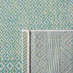 Safavieh Courtyard Collection 2' X 3'7' Ivory/Green Cy8235 Indoor/ Outside Waterproof Easy Cleansingpatio Backyard Mudroom Acce