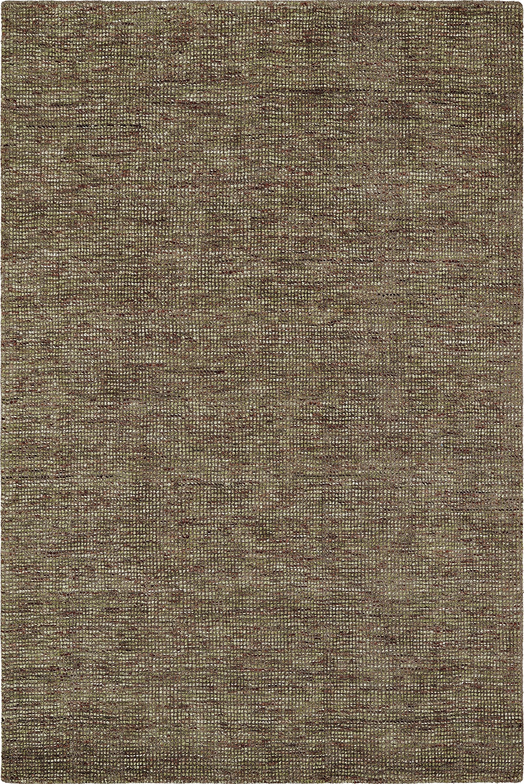 Dalyn Toro Area Rug, Rectangle 9' X 13', Mocha, Chocolate, Green, Paprika