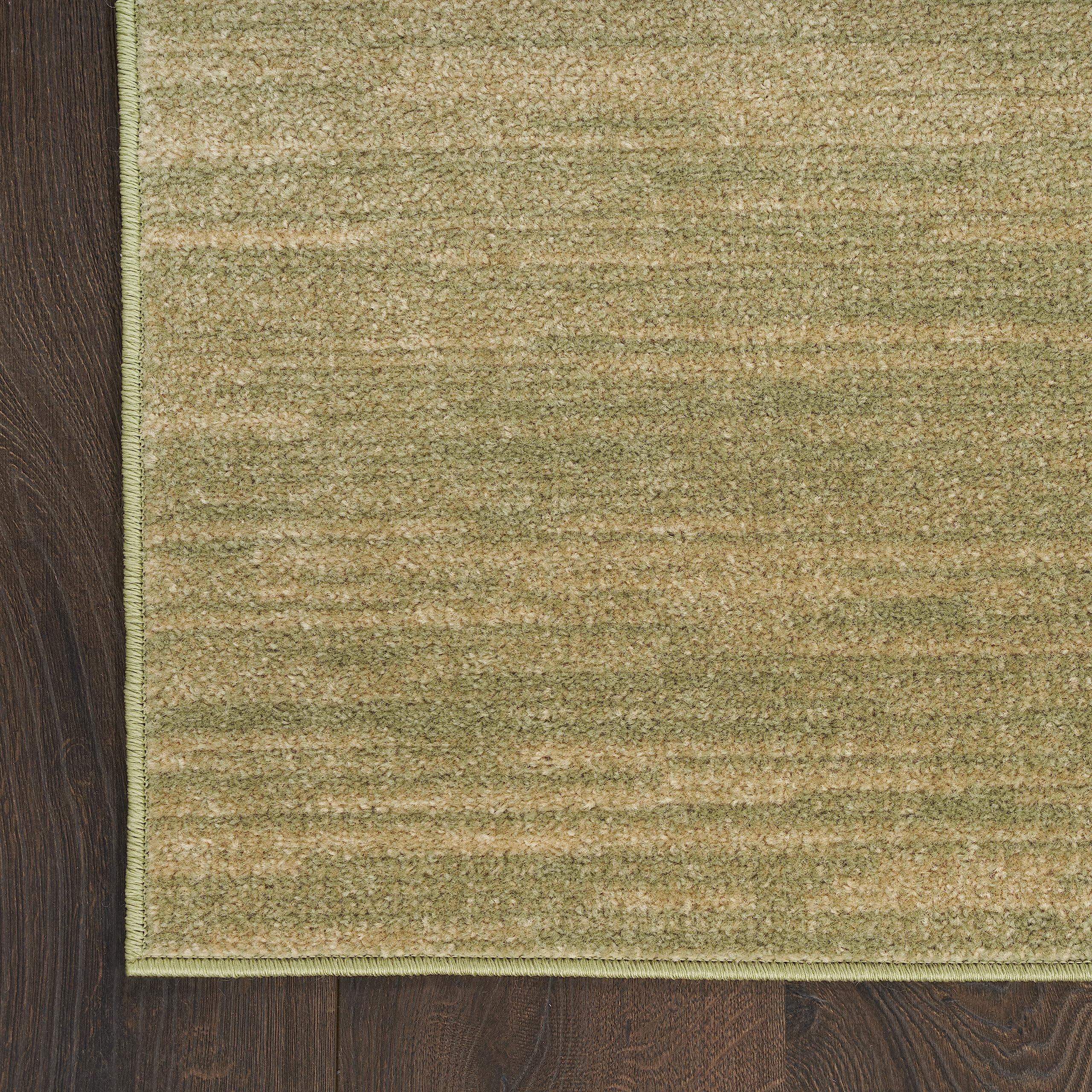 Nourison Essentials Indoor/Outdoor Green Gold 3' X 5' Area Rug, Easy Cleaning, Non Shedding, Bed Room, Living Room, Dining Room, Backyard, Deck, Patio (3X5)