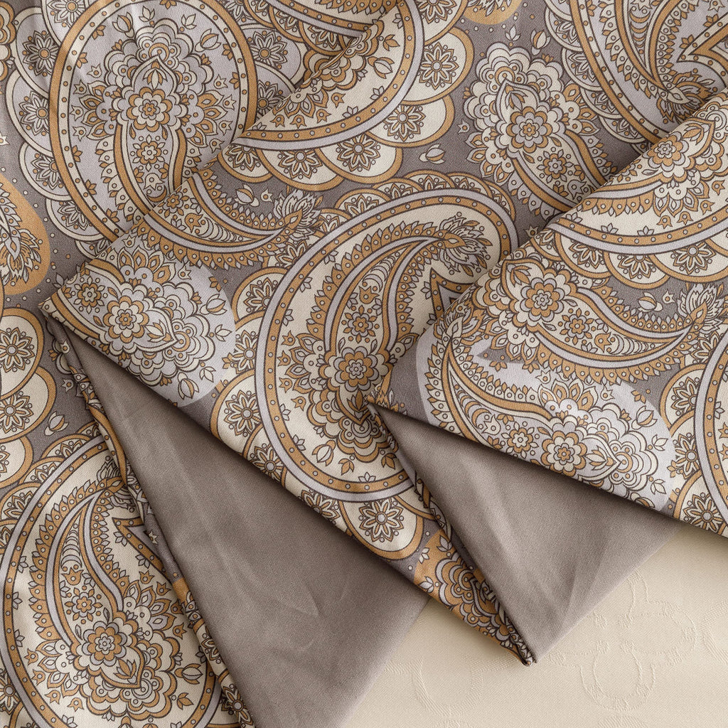 Heimenaogo Egyptian Cotton Duvet Cover Queen Size Sateen Weave, Silky Soft Boho Duvet Cover Zipper Closure, Long Staple Cotton B