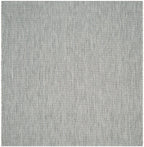 Safavieh Courtyard Collection 10' Square Red/Beige Cy8521 Indoor/Outdoor Non-Shedding Easy Cleaning Patio Backyard Porch Deck Mudroom Area Rug