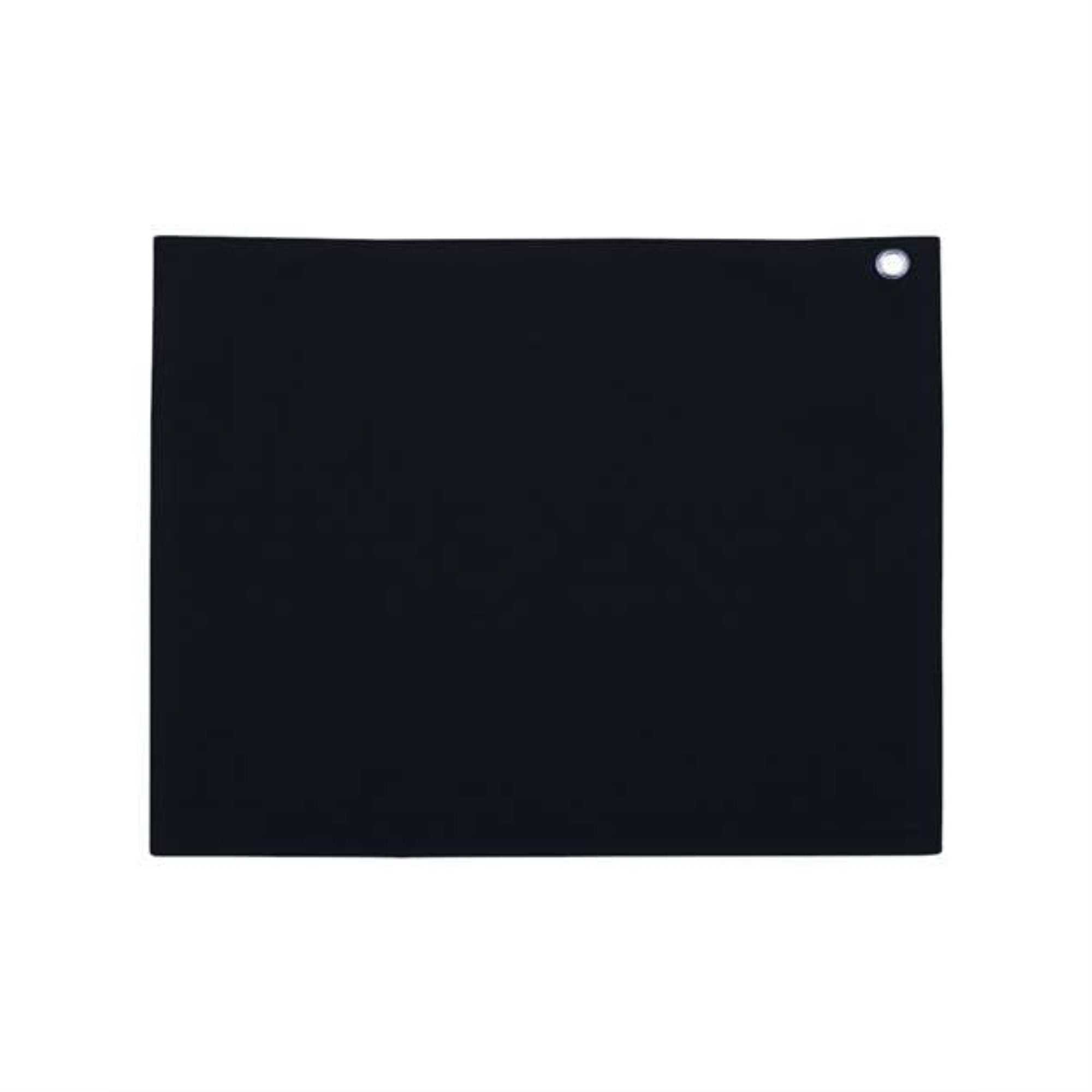 Carmel Towel Company Velour Hemmed Towel with Grommet & Hook - Black, One Size
