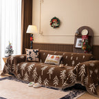 Modern Couch Covers for Couches Large Decorative Throw Blanket with Tassels for Couch