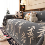 Modern Couch Covers for Couches Large Decorative Throw Blanket with Tassels for Couch