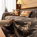 Modern Couch Covers for Couches Large Decorative Throw Blanket with Tassels for Couch