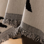 Modern Couch Covers for Couches Large Decorative Throw Blanket with Tassels for Couch