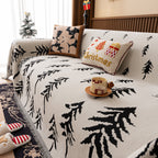 Modern Couch Covers for Couches Large Decorative Throw Blanket with Tassels for Couch