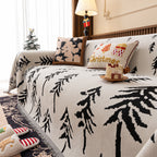 Modern Couch Covers for Couches Large Decorative Throw Blanket with Tassels for Couch
