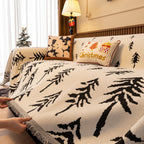 Modern Couch Covers for Couches Large Decorative Throw Blanket with Tassels for Couch
