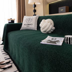 Solid Color Chenille Sofa Cover Blanket Furniture Covers for Sofas and Loveseats