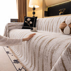 Chenille Oversized Throws for Couches, Washable and Durable Sofa Slipcover for Pets
