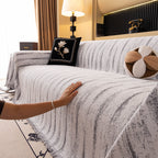 Chenille Oversized Throws for Couches, Washable and Durable Sofa Slipcover for Pets