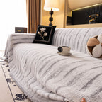 Chenille Oversized Throws for Couches, Washable and Durable Sofa Slipcover for Pets